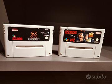 Giochi Nintendo SNES Mortal Kombat 3 e Toy Story