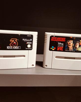 Giochi Nintendo SNES Mortal Kombat 3 e Toy Story