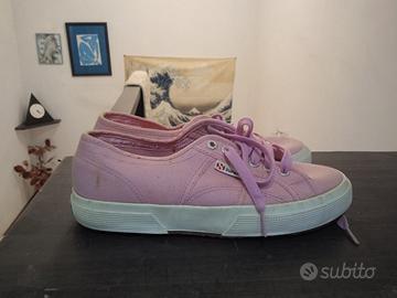 sneakers superga da donna in tessuto