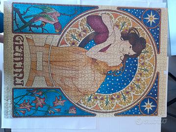 raro puzzle zodiaco del 1989