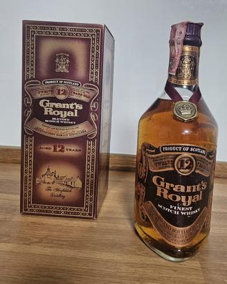 Grant’s  Royal 12 year Old- Blended Scotch whisky