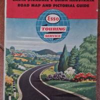 Carta stradale del 1958