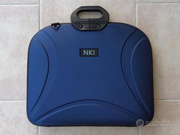 NKI Borsa Rigida Porta PC Blu