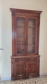 vetrina credenza legno massello del 900