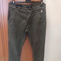PANTALONE SLIM TAGLIA 46 UOMO CAMOUFLAGE