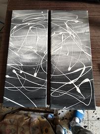 quadro su tela moderno astratto 