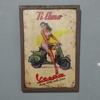Insegna Pubblicitaria Vespa