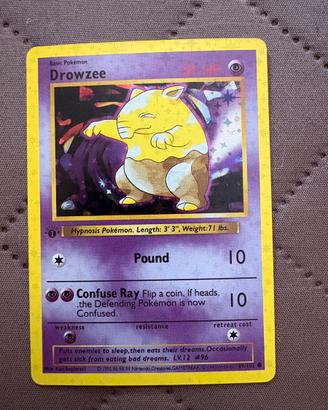Carte Pokemon miste