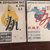 Pagelle scolastiche vintage 