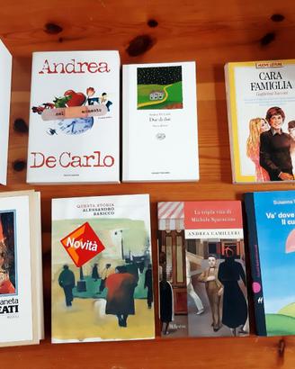 DE CARLO- BARICCO - NICK HORNBY - STEINBEK - YOICE