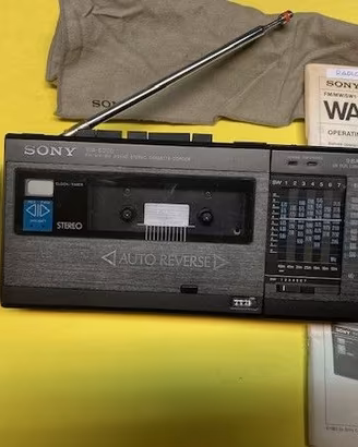 SONY WA-8000 – Radio Stereo Vintage  + accessori