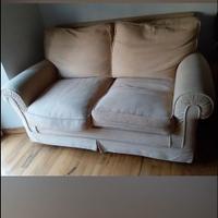 Divano letto con cuscini in piuma d'oca