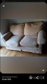 Divano letto con cuscini in piuma d'oca