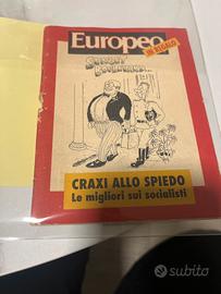 EUROPEO - CRAXI ALLO SPIEDO