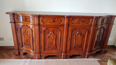 Credenza in radica di noce