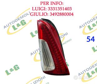 FANALE POSTERIORE SINISTRO LANCIA MUSA 2009 > 2012