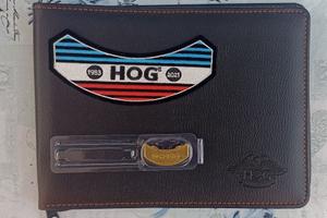 Portadocumenti in pelle HOG Harley Davidson