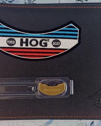 Portadocumenti in pelle HOG Harley Davidson