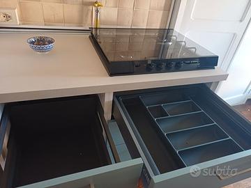 Cassettoni cucina marca Lube con gas metano
