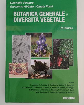 Botanica generale e diversità vegetale