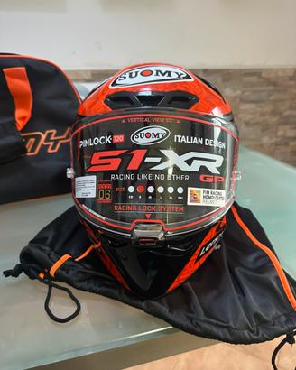 Casco suomy S1 XR GP replica BAGNAIA omolog FIM