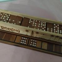 Domino in legno - 55 tessere