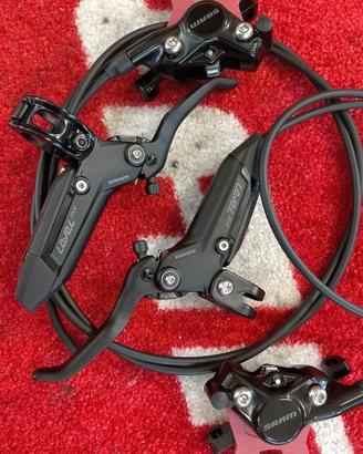 KIT FRENI SRAM LEVEL SILVER STEALTH 2 PISTONI XC