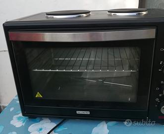 Fornello ventilato a due piastre