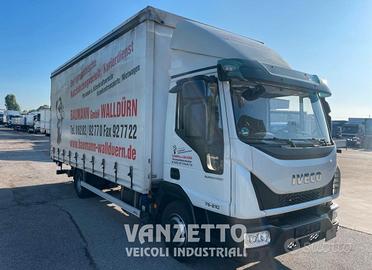 Iveco 75E19 Eurocargo cassone centina/telo/sponda