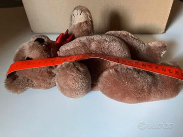 Orsetto in peluche vintage marrone