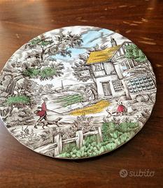 Piatto vintage ceramica inglese 