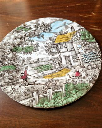 Piatto vintage ceramica inglese 