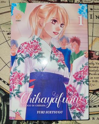 Chihayafuru variant limited + numeri 1/3 + librett