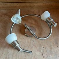 Lampada a faretti bianca