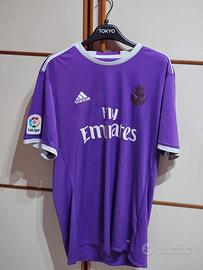 Maglia Adidas Real Madrid Away 2016/17 Viola (M)