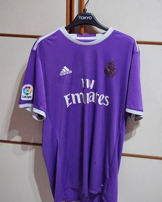 Maglia Adidas Real Madrid Away 2016/17 Viola (M)