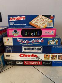 Giochi in scatola vintage