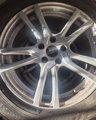 kit4cerchiinlegaPSW18+gommeinvernoNokian235/60R18