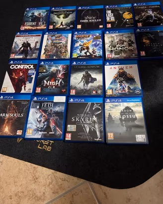 Vari giochi Playstation 4