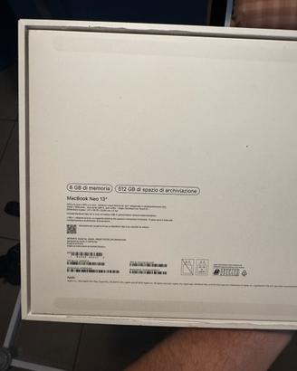 Macbook neo nuovo