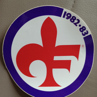 Adesivo di La Fiorentina 1982-83