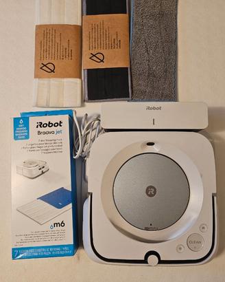 Lavapavimenti IRobot Braava jet WI-FI e accessori
