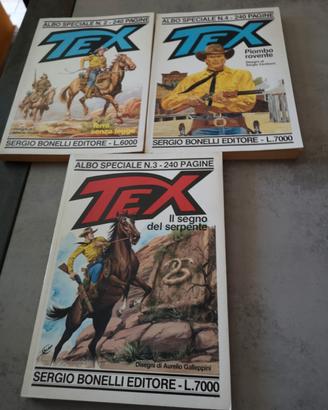 albo speciale fumetti tex