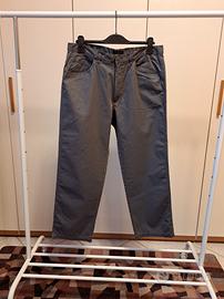 Pantaloni Uomo European Project Grigi XXL / 54 IT