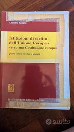 Istituzioni diritto UE Zanghì (Giappichelli)