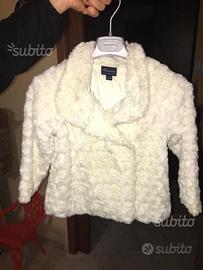 Cappottino bimba in pelliccia ecologica