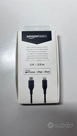 Cavo USB-C a Lightning AmazonBasics 0,9 m