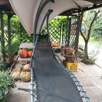 Lettino a dondolo sospeso