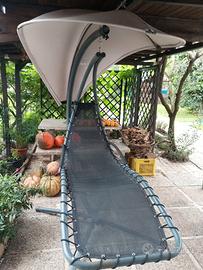 Lettino a dondolo sospeso