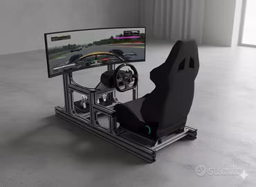 Postazione telaio simulatore Guida Ps5